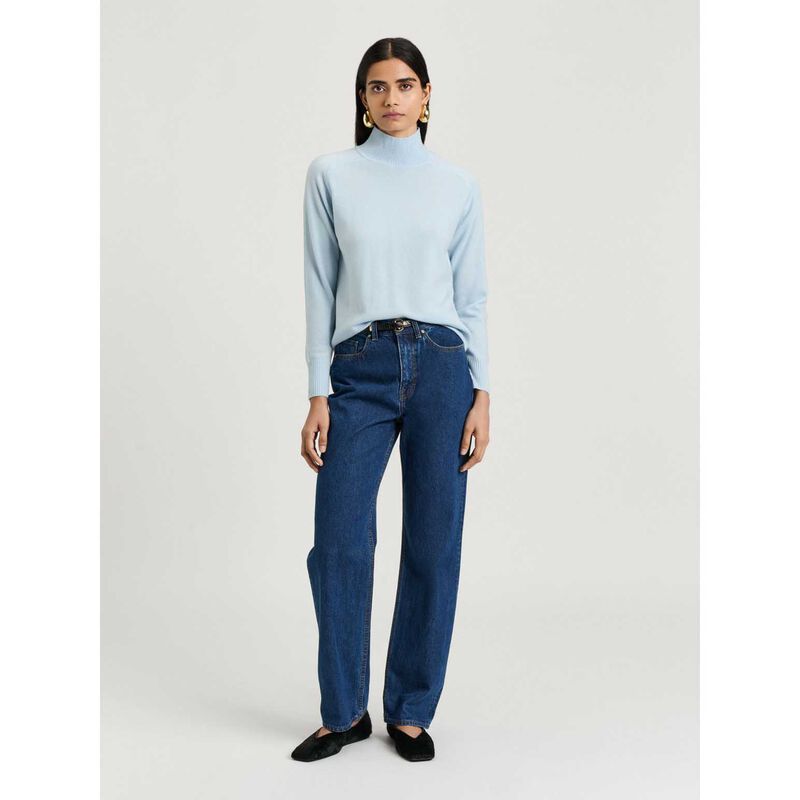 Veronika Maine Merino Funnel Neck Sweater image number 3